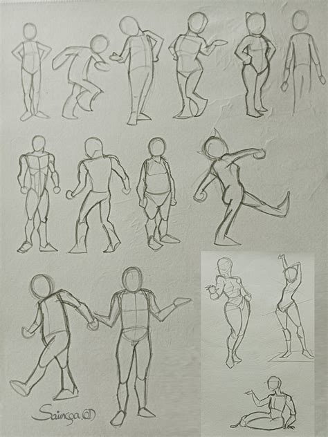 artstation figure poses