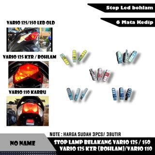 Jual Lampu Stop Lamp Lampu Stop Rem Belakang T Jelly Kedip Pcs