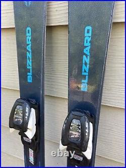 Blizzard Rustler Jr Twin Tip Ski With Marker Bindings Multiple