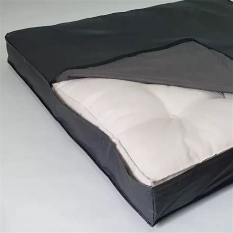 Funda Eco Cuero Para Colchon De Futon 2 Cuerpos Con Piecero