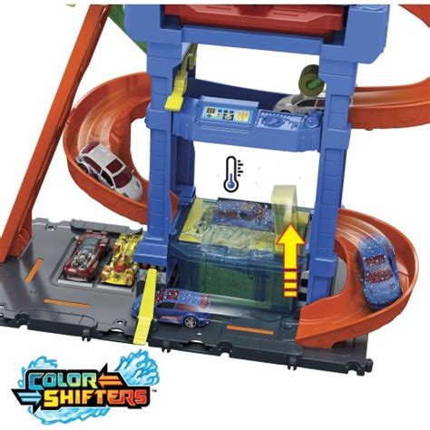 Mattel Hot Wheels City Tunnel Twist Car Wash HTN80 Toys Shop Gr