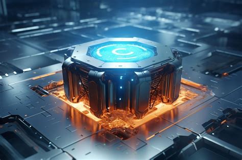 Premium Photo Quantum Encryption Technology Ensuring Secure Generative Ai