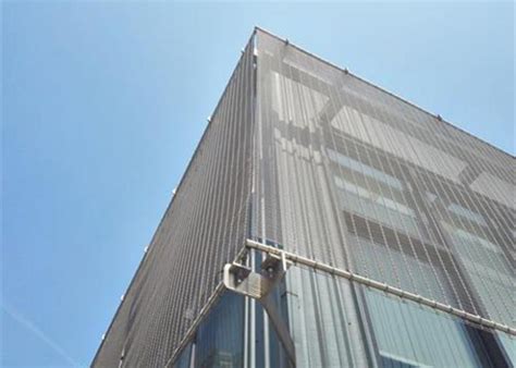 Metal Architecture Mesh Stainless Steel Cascade Coil Drapery Wire Mesh