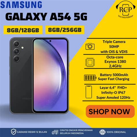 Jual Samsung A54 5g 8256gb 8128gb Samsung Galaxy A54 5g Resmi