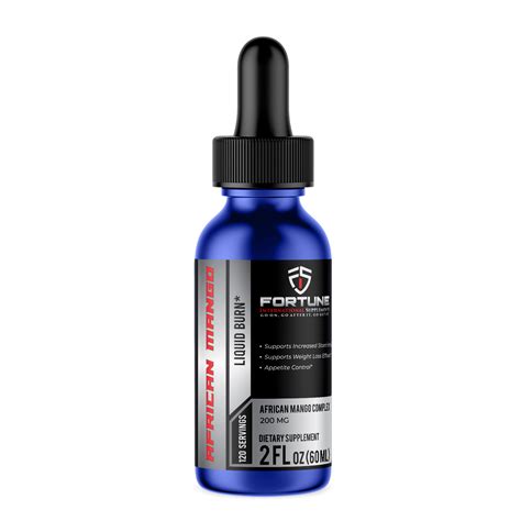 African Mango Ultra Burn” Drops 2oz Fortune International Supplements