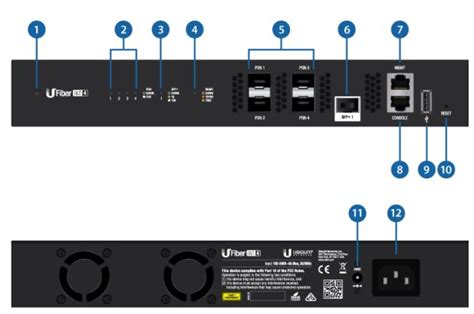 UBIQUITI UF OLT 4 4 Port GPON Optical Line Terminal User Guide