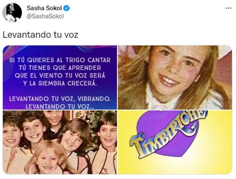 Sasha Sokol Celebró El 40 Aniversario De Timbiriche Con Un Poderoso