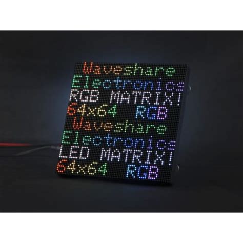 Waveshare Rgb Full Color Led Matrix Panel Mm Pitch Pixels