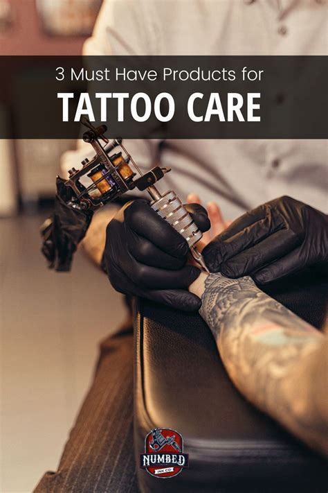 How To Care For A Tattoo Using 3 Must Have Tattoo Products Learn How