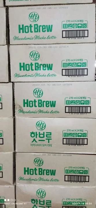 BTS HOT BREW MACADAMIA MOCHA LATTE 24 BOTTLES Lazada PH