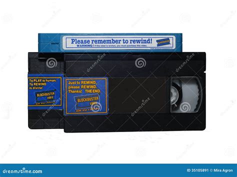 Blockbuster Video Cassettes Editorial Photo - Image: 35105891