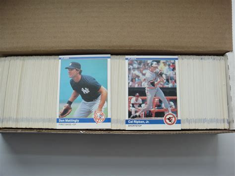 Lot Detail Fleer Complete Set Nrmt Mt