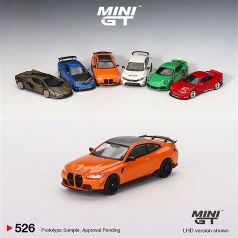 Mini Gt Bmw M M Performance G Fire Orange Lhd Model Car Ebay