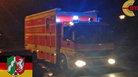 D Sseldorf Gw A Und Cd First Responder Nach Jahrhundertsturm Ela