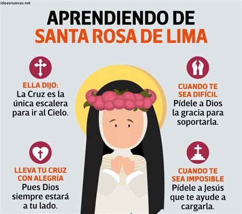 Santa Rosa De Lima Patrona Del Nuevo Mundo Frases E Im Genes Nuevas