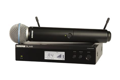 Buy Shure Blx24rb58 Wireless Microphone System With Blx4r Rack Receiver And Blx2 Handheld