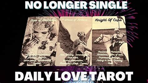 Daily Love Tarot No Longer Single Timeless YouTube