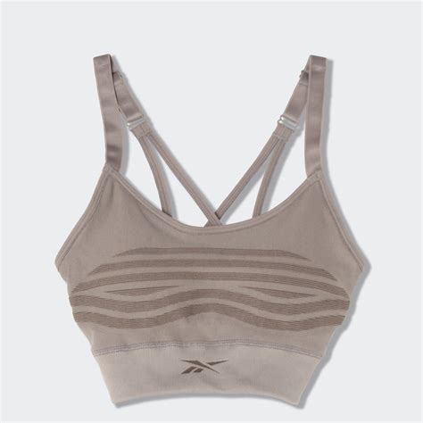 R Les Millsr Strappy Seamless Sports Bra