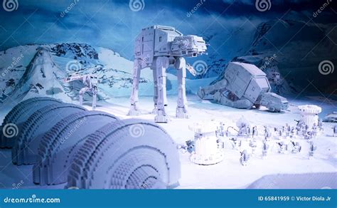 Star Wars Empire Strikes Back Lego Editorial Stock Image - Image of lego, bahru: 65841959