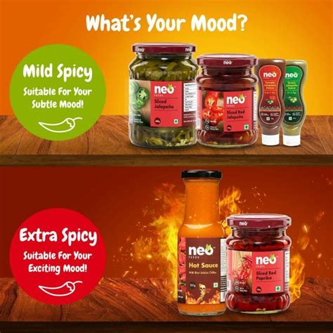 Neo Hot Sauce With Bhut Jolokia Chillies Extra Hot Spicy 215g JioMart