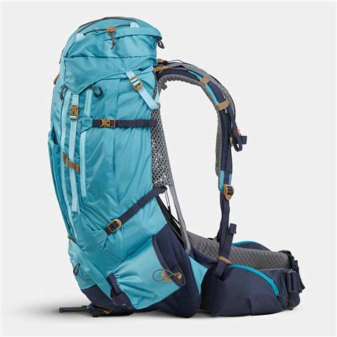 Sac à dos de randonnée femme 45 10 L MT 500 Air Bleu Cendr Bleu