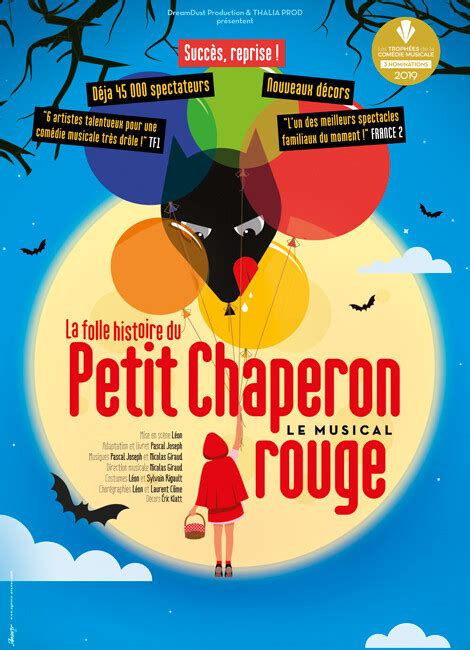 La Folle Histoire Du Petit Chaperon Rouge Le Musical Spectacle