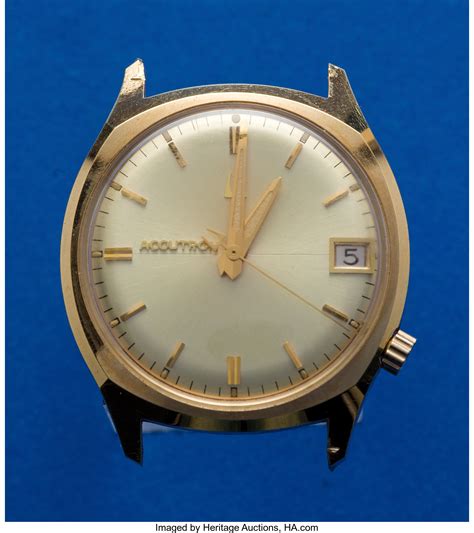 Bulova 14k 218 Accutron Timepieces Lot 73104 Heritage Auctions