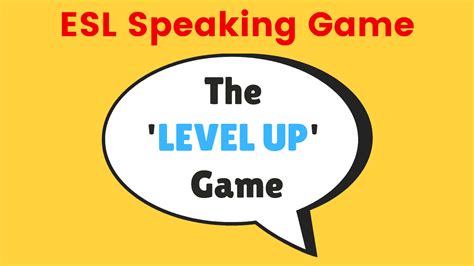 ESL Speaking Game | Games4esl