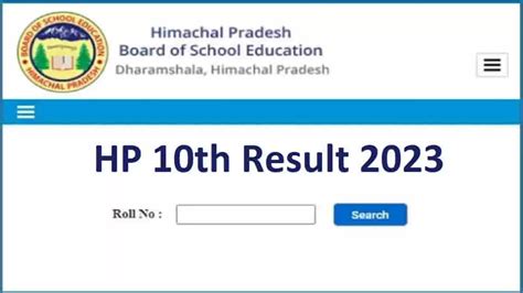 Hp Board Th Results Out At Hpbose Org Pass Percentage