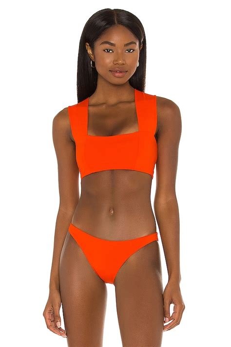 LSPACE Parker Bikini Top In Poppy REVOLVE