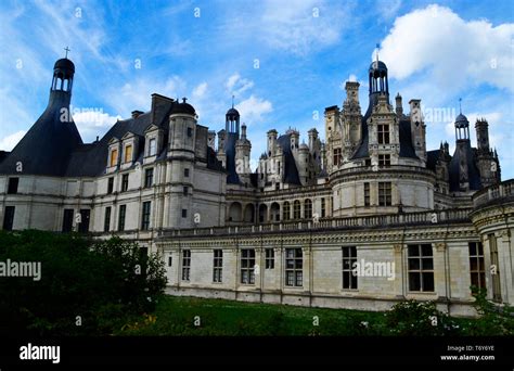 castles   loire valley france stock photo alamy
