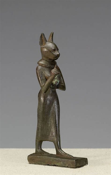 Statuette De La D Esse Bastet T Te De Chat Egyptian Art Ancient