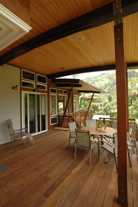 Kauai Tropical Porch Los Angeles By Jay Vanos Architects Houzz