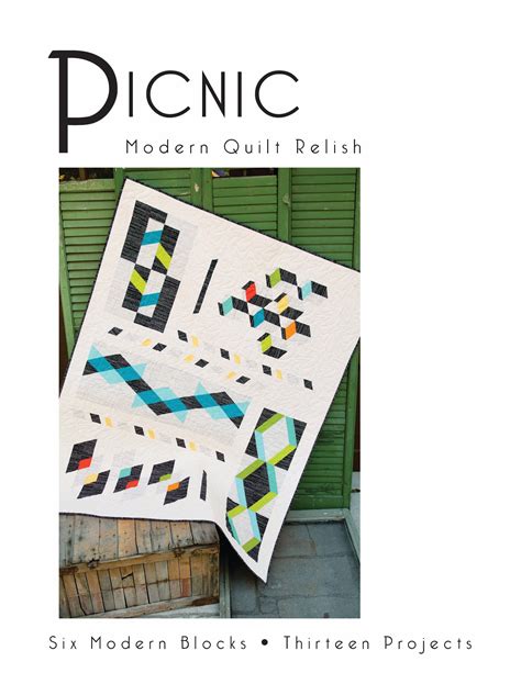 Modern Quilt Relish Picnic Our New Book Filled With Modern Quilts