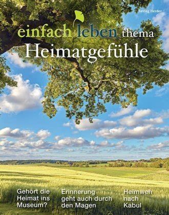 einfach leben thema Heimatgefühle Herder Verlag Gmbh Książka w Empik