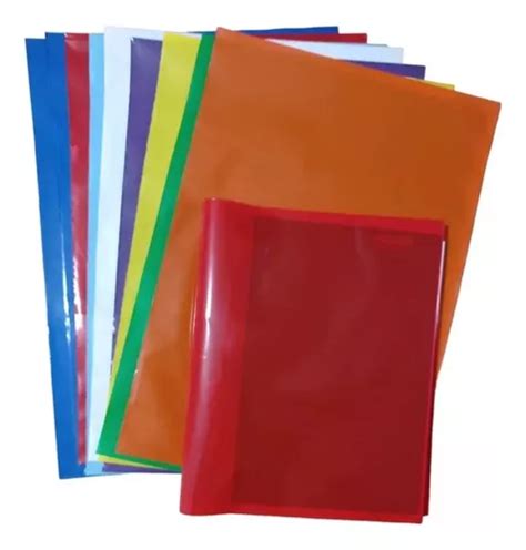 Pack Forros Para Cuadernos Universitarios Colores Surtido Cuotas