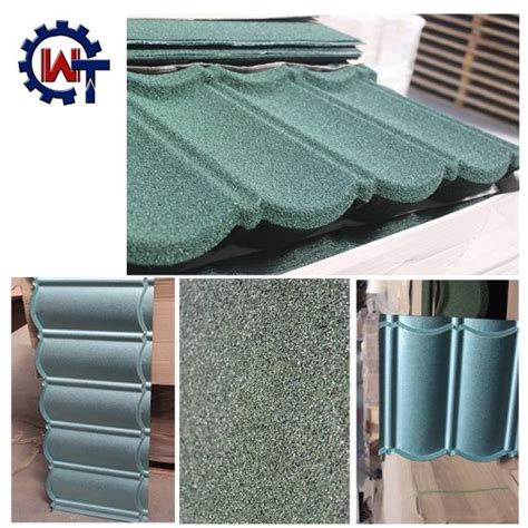 China Wante Brand Stone Coated Zinc Roof Tiles Zimbabwe China Roof Tiles Metal Roof Tiles