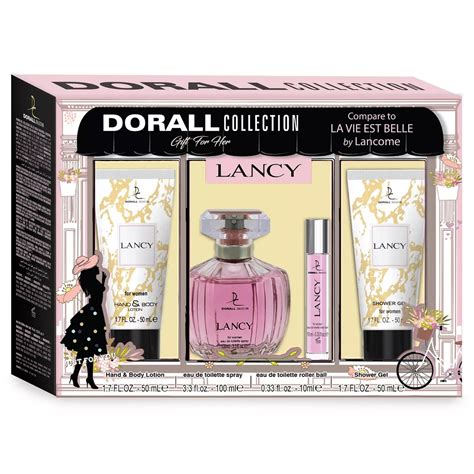 Set Dorall Collection Lancy Eau De Toilette Y Hand Body Lotion For