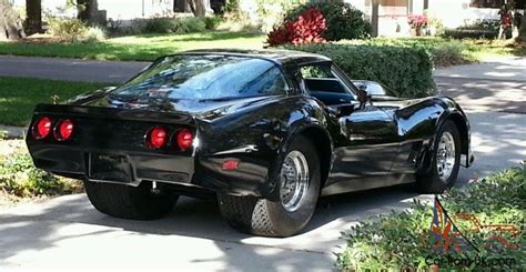 1980 Chevrolet Corvette Pro Street Black