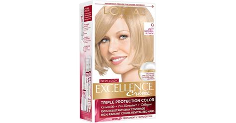 L Oreal Paris Excellence Hair Color 9 Natural Blonde CVS Compare
