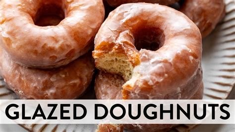 Homemade Glazed Doughnuts Sally S Baking Recipes Youtube