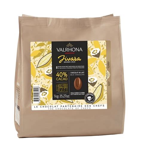 Valrhona Jivara Lactee Milk Chocolate Chips