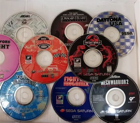 Lote De 8 Jogos Originais Americanos Sega Saturn Jogos Bons MercadoLivre