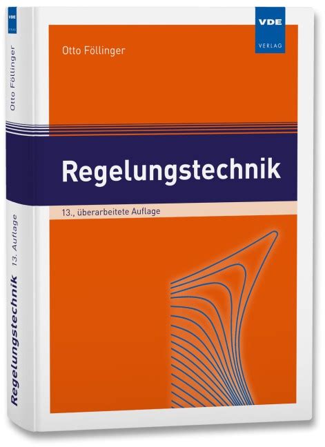 Regelungstechnik BÜCHER VDE VERLAG