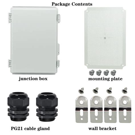 Buy Zulkit Junction Box Ip Waterproof Electrical Box Hinged Cover