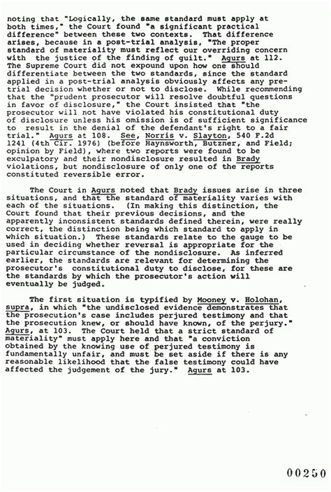 Jeffrey Macdonald Case Justthefacts Jeffrey Puretz Memo To Brian Murtagh Re Prosecutor S Duties