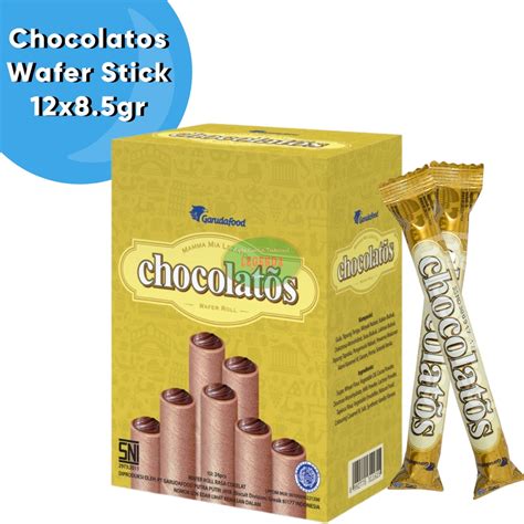 Jual Gery Chocolatos Wafer Roll Isi 24pcs Shopee Indonesia