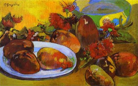 Artwork Replica Still Life With Mangoes By Paul Gauguin