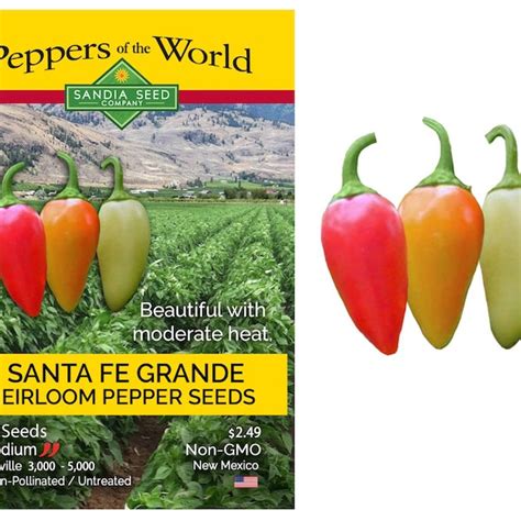 Hot Pepper Seeds Etsy