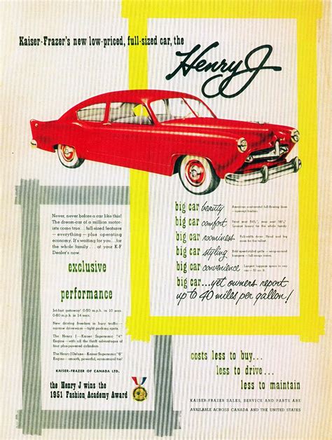 1951 Henry J Ad Canada Alden Jewell Flickr